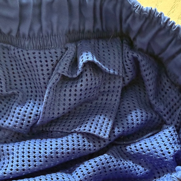 Men's Speedo Blue Elastic-Waist Swim Shorts with Pockets - Picture 5 of 8